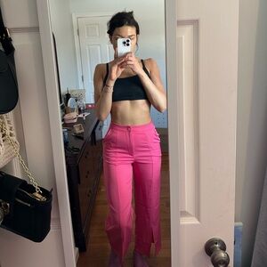 High rise business pants